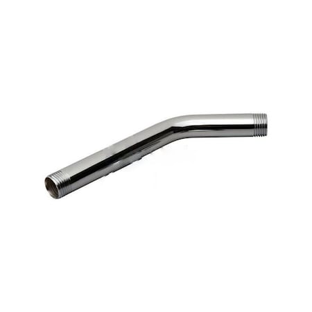 8 In. Stainless Steel Shower Arm In Chrome Stainless Steel